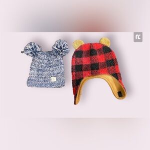 Set of 2 Baby Winter Hats